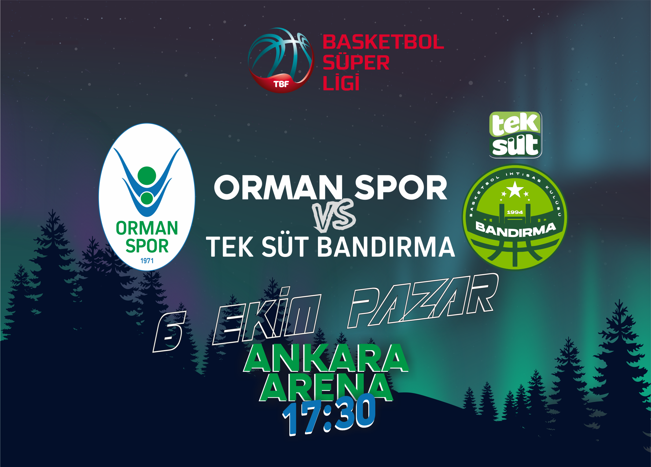 TEK SÜT BANDIRMA,  BASKETBOL SÜPER LİGİ'nde İLK MİSAFİRİMİZ OACAK.