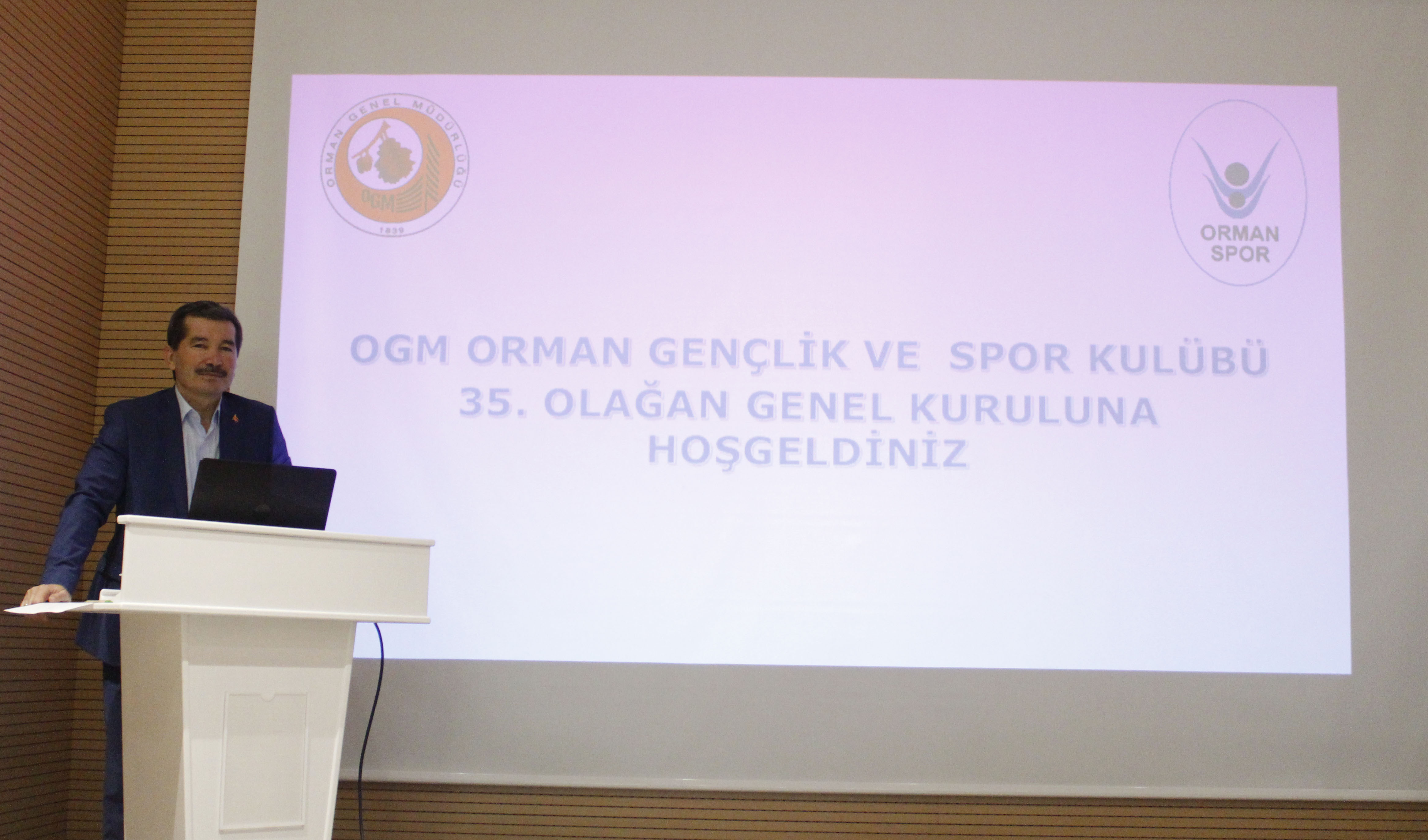 "OGM ORMANSPOR'DA BAŞKAN YENİDEN ŞAHİN AYBAL"