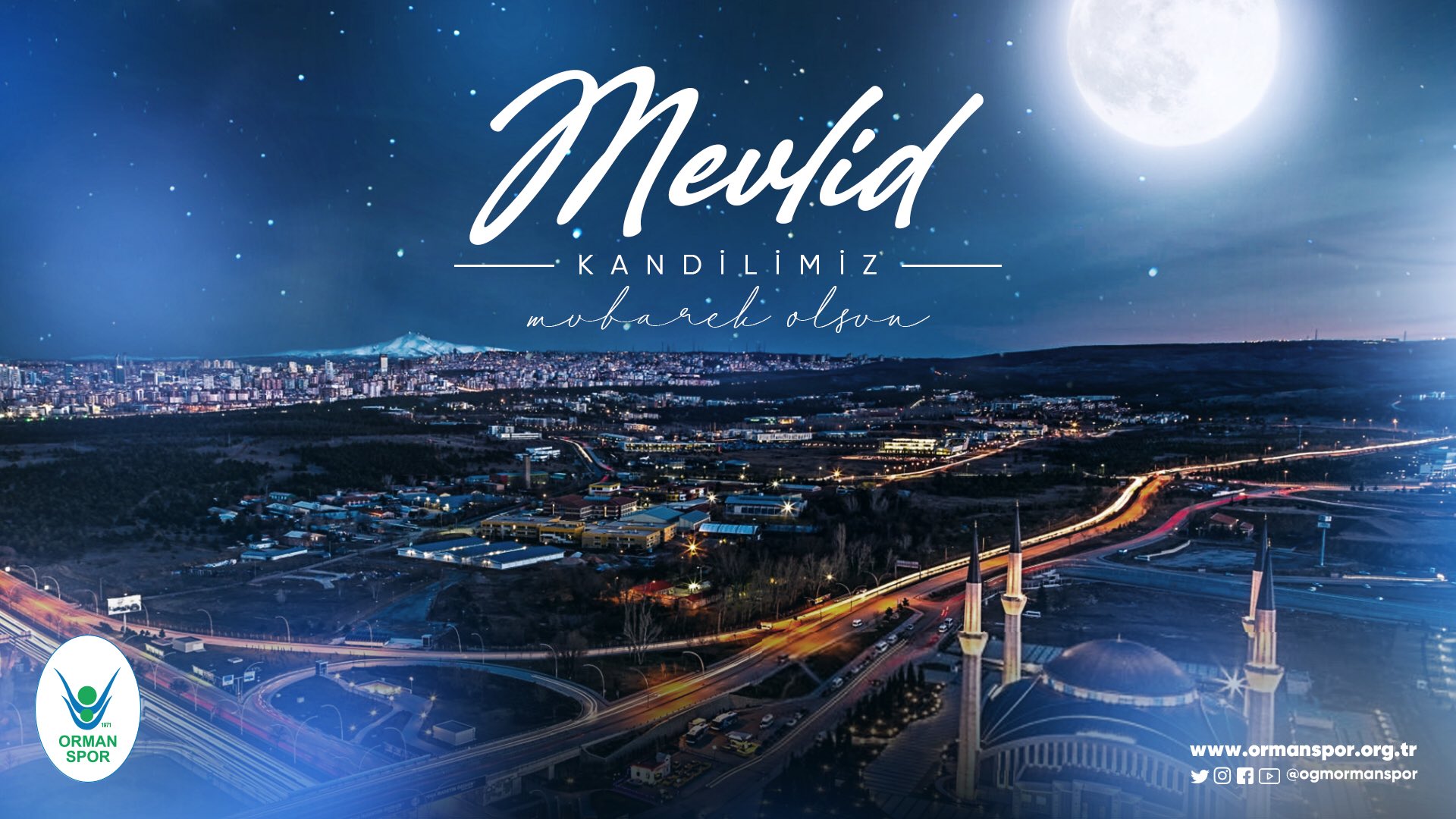 "MEVLİD KANDİLİMİZ MÜBAREK OLSUN"