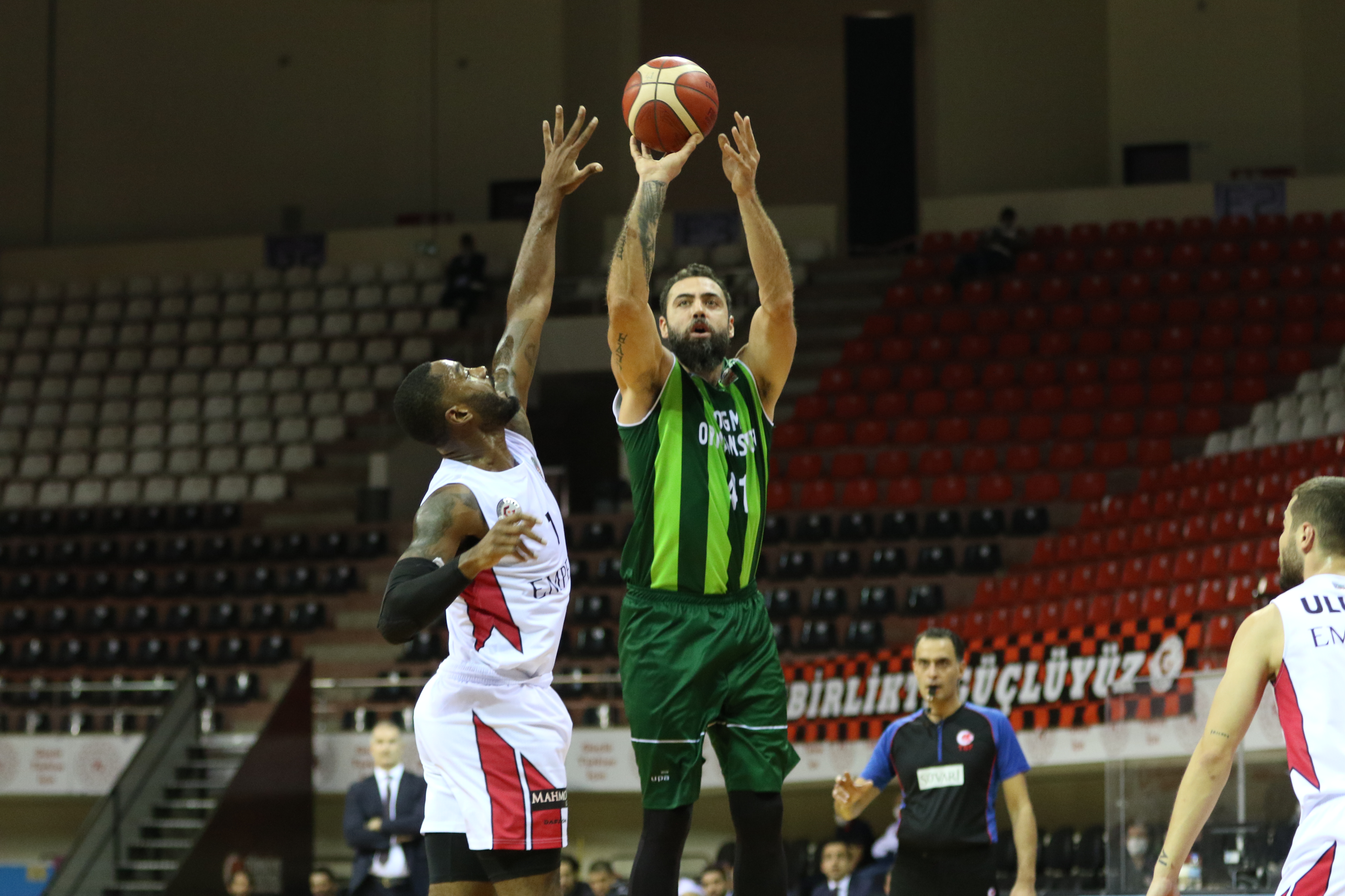 EMPERA GAZİANTEP BASKETBOL:76-OGM ORMANSPOR:87