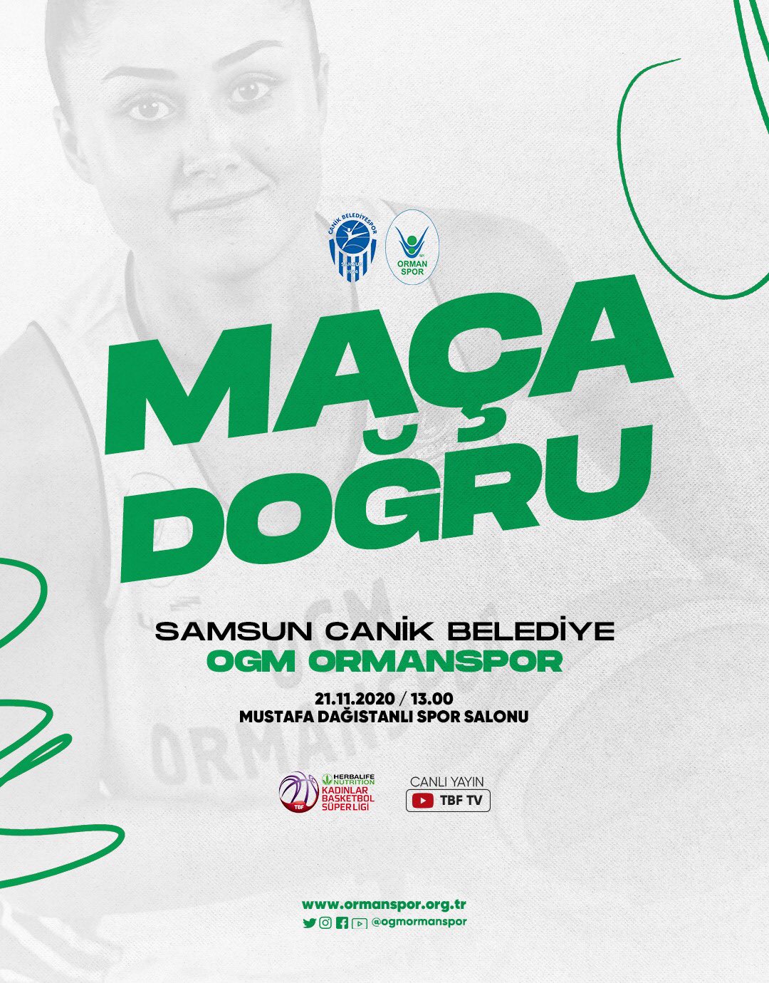"HERBALIFE NUTRITION KADINLAR BASKETBOL SÜPER LİGİ NDE 9.HAFTA”