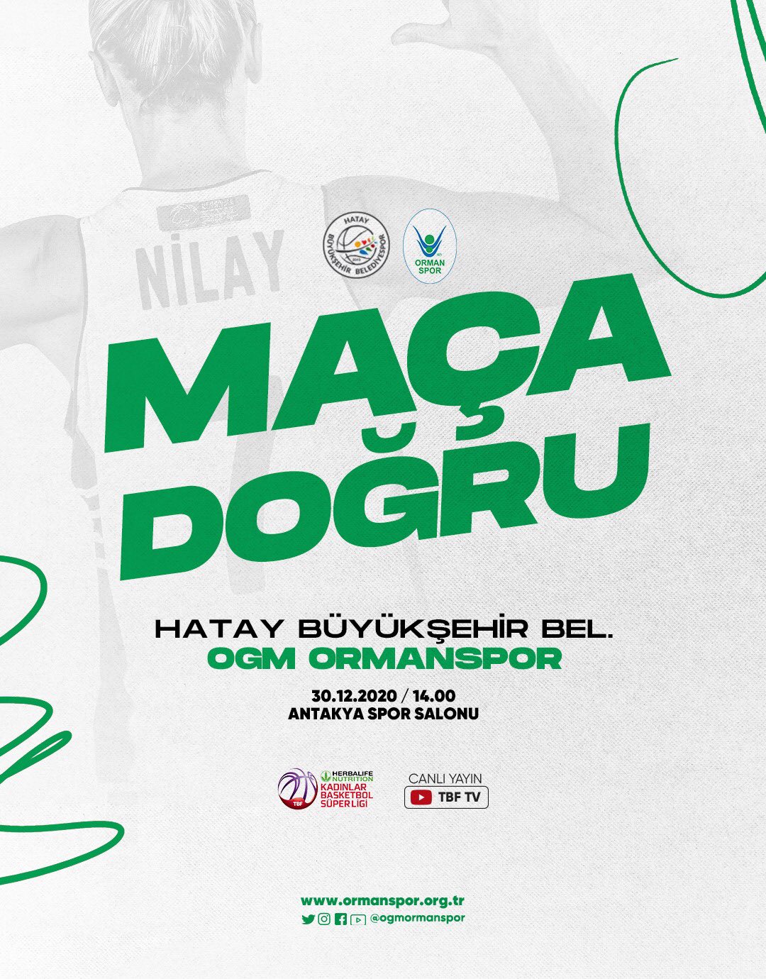 "HERBALIFE NUTRITION KADINLAR BASKETBOL SÜPER LİGİ'NDE 14.HAFTA”