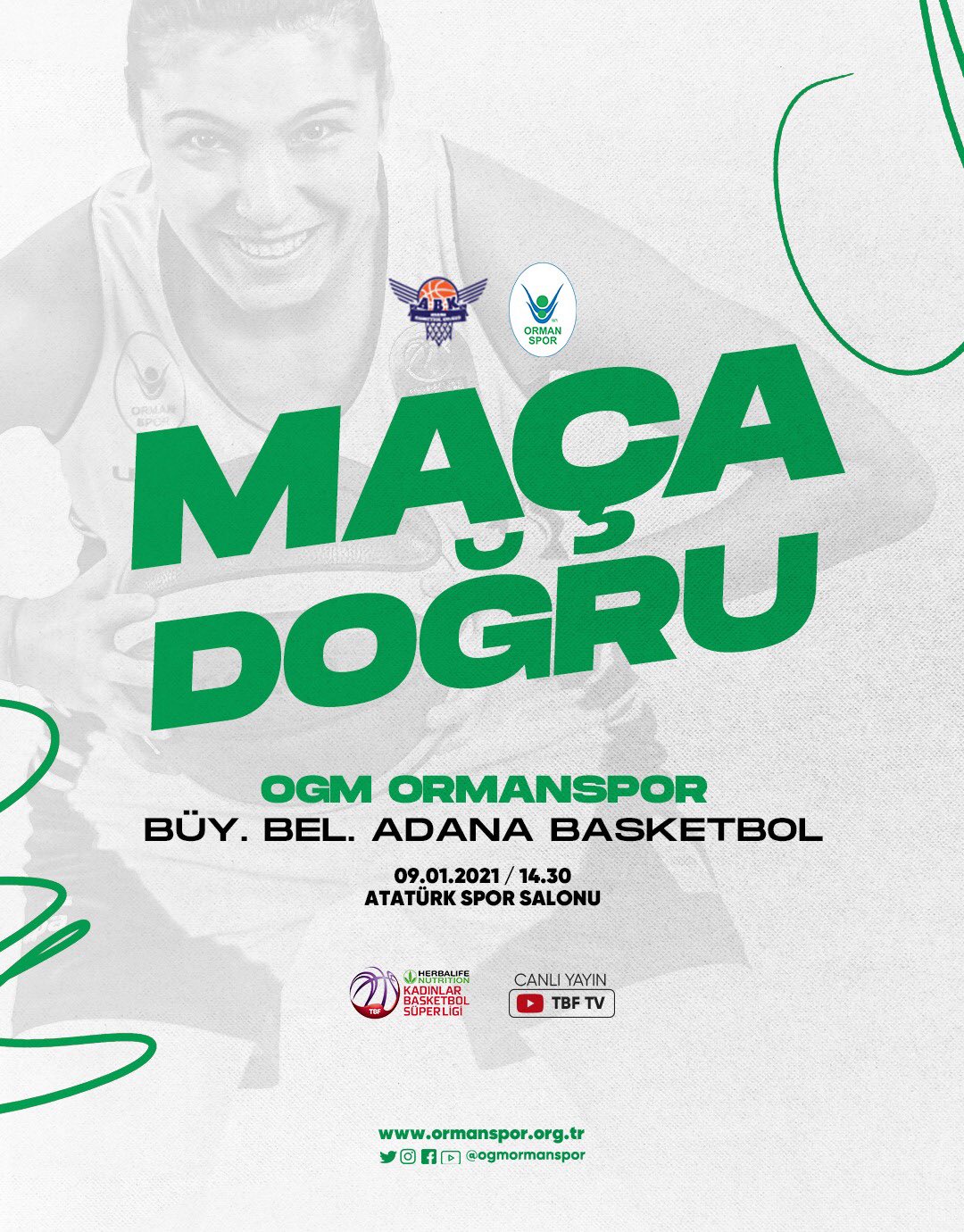 "HERBALIFE NUTRITION KADINLAR BASKETBOL SÜPER LİGİ NDE 16.HAFTA”
