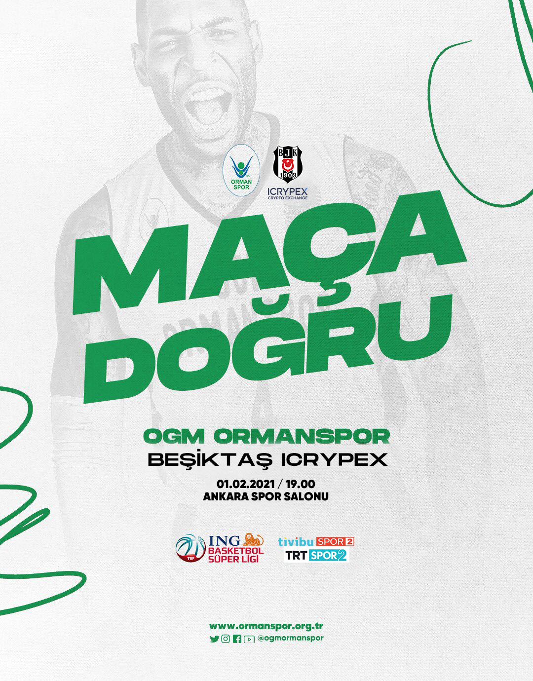 "ING BASKETBOL SÜPER LİGİ'NDE 19.HAFTA"