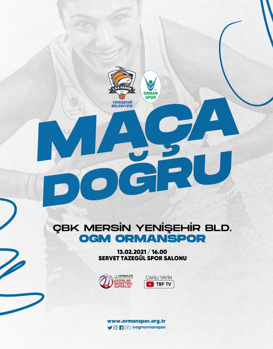 "HERBALIFE NUTRITION KADINLAR BASKETBOL SÜPER LİGİ NDE 19.HAFTA”