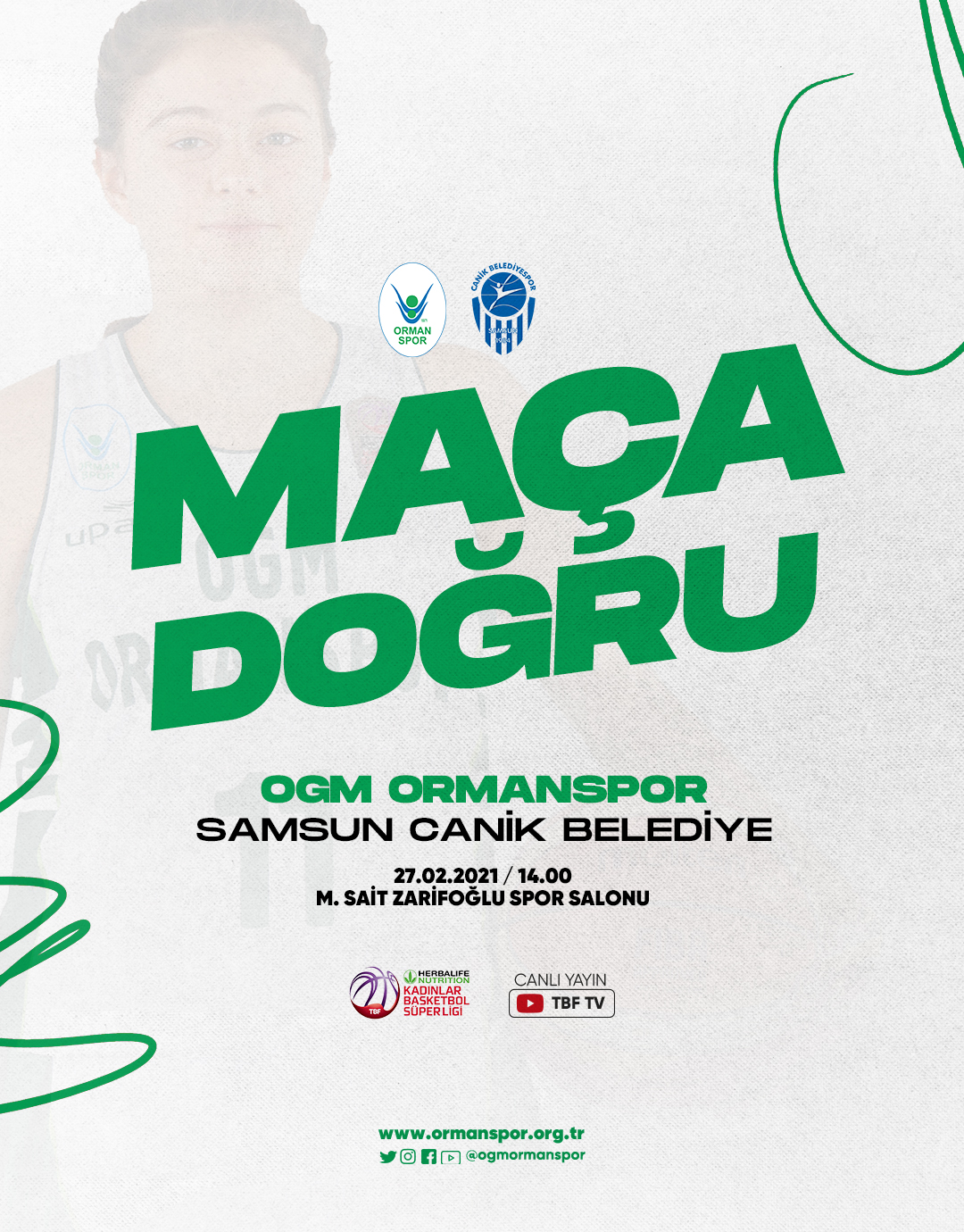 "HERBALIFE NUTRITION KADINLAR BASKETBOL SÜPER LİGİ NDE 22.HAFTA”