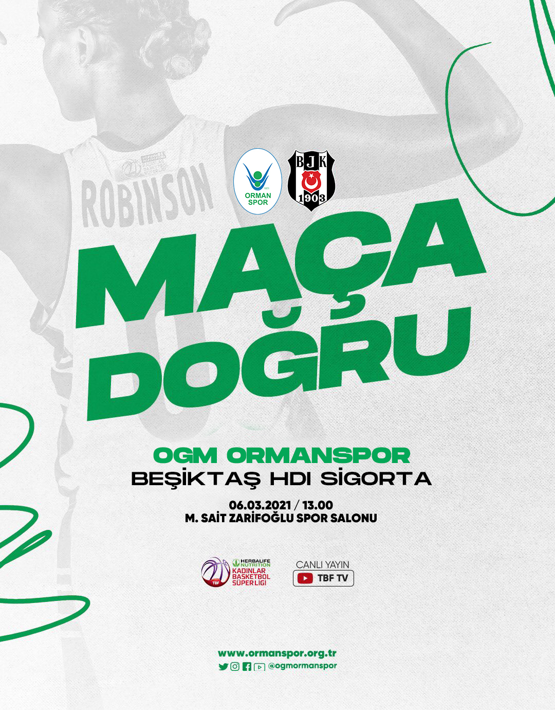 "HERBALIFE NUTRITION KADINLAR BASKETBOL SÜPER LİGİ NDE 24.HAFTA”