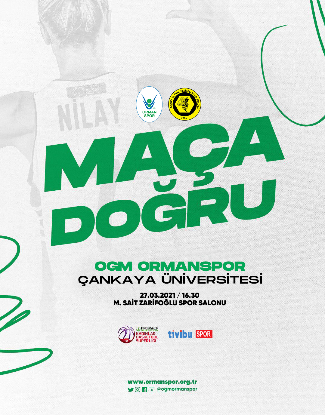 "HERBALIFE NUTRITION KADINLAR BASKETBOL SÜPER LİGİ'NDE PLAY OFF 1.MAÇ”