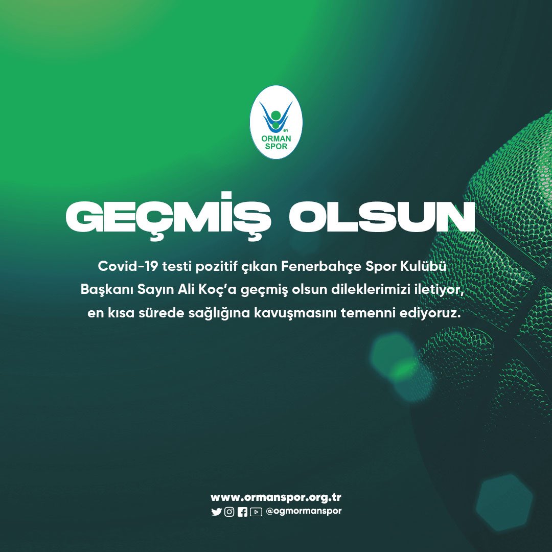"GEÇMİŞ OLSUN ALİ KOÇ!"