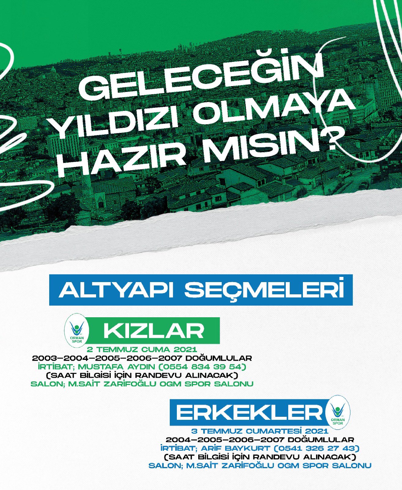 "GELECEĞİN YILDIZI OLMAYA HAZIR MISIN?"