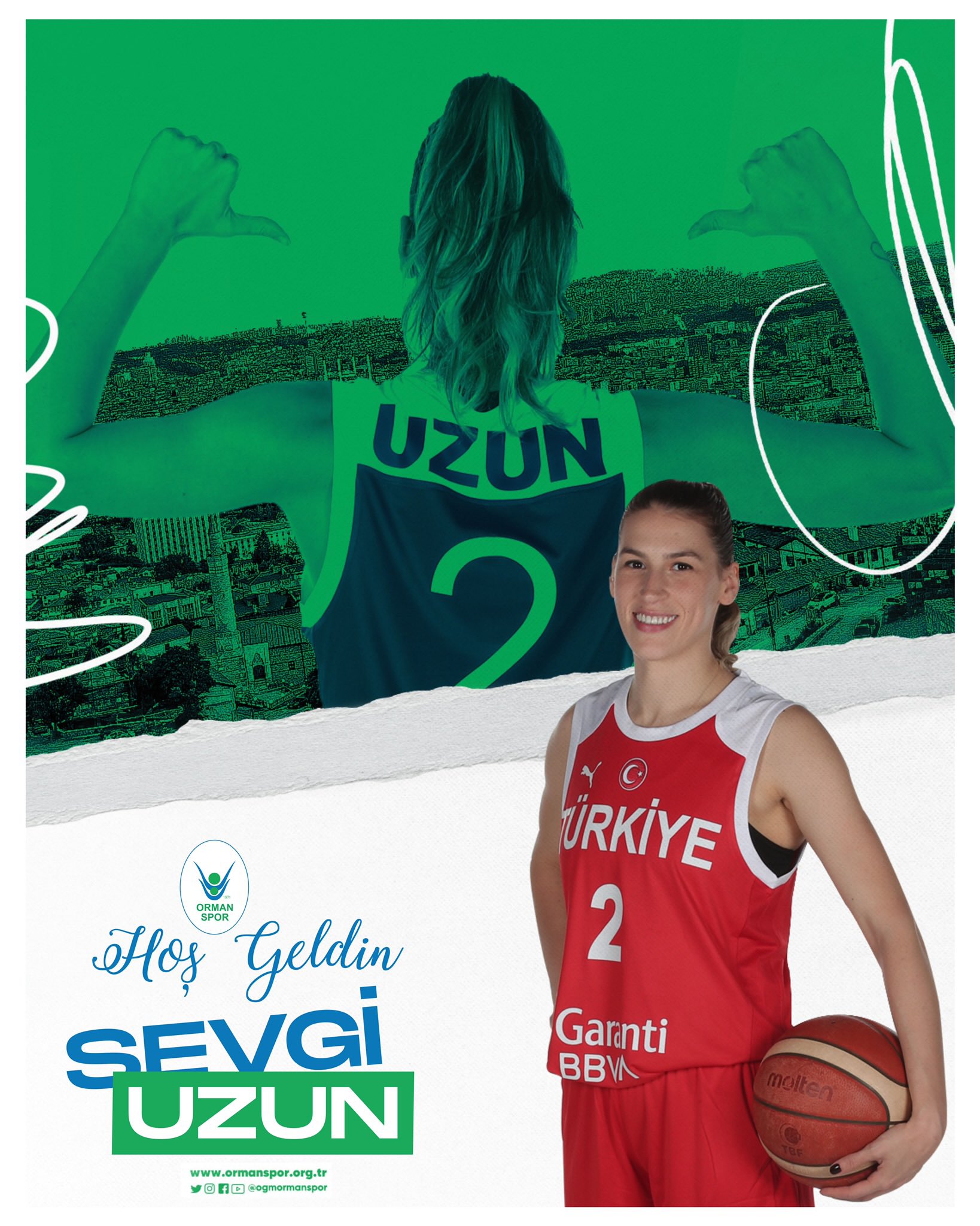"HOŞ GELDİN SEVGİ UZUN!"