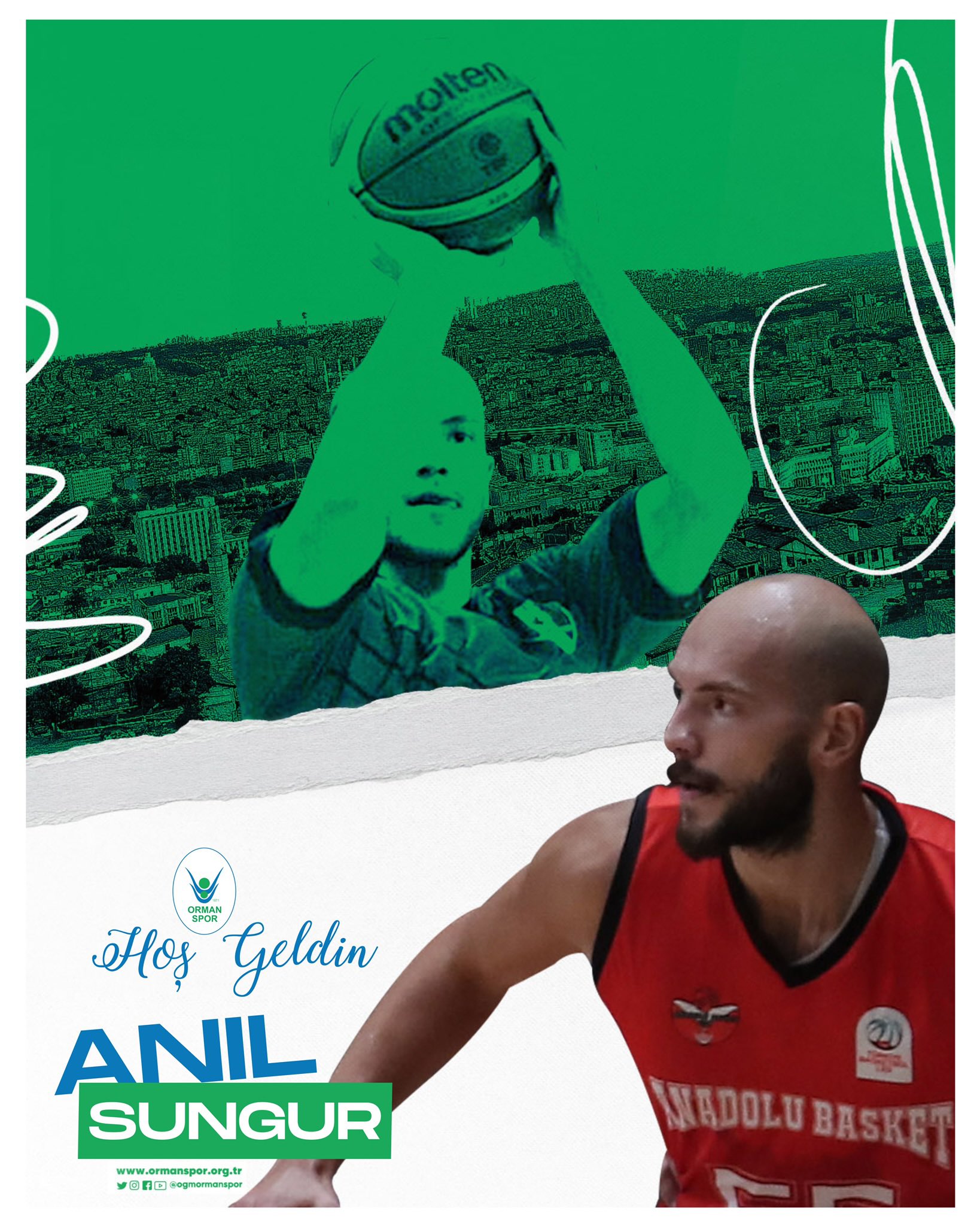 "HOŞ GELDİN ANIL SUNGUR!"