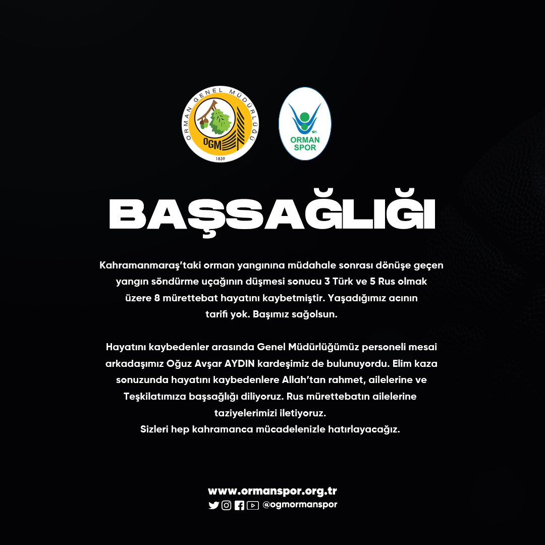 "BAŞIMIZ SAĞOLSUN!"