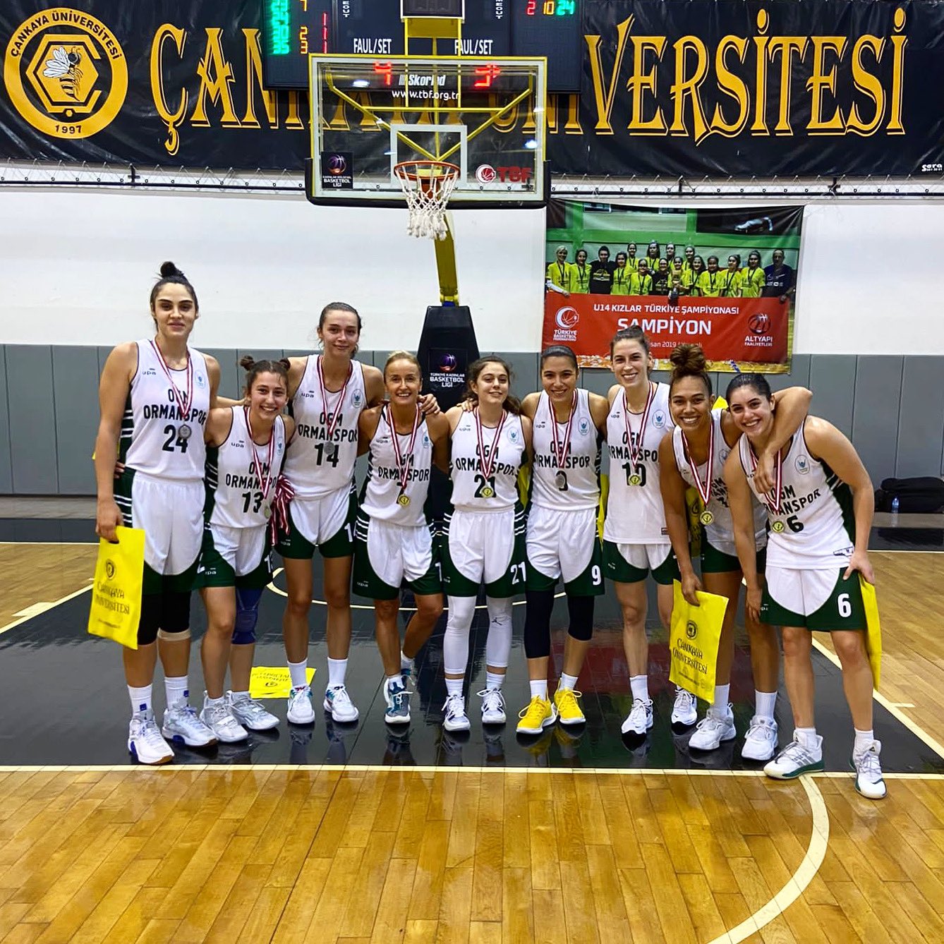 "25. YIL KADIN BASKETBOL HAZIRLIK TURNUVASINI İKİNCİ OLARAK TAMAMLIYORUZ!"