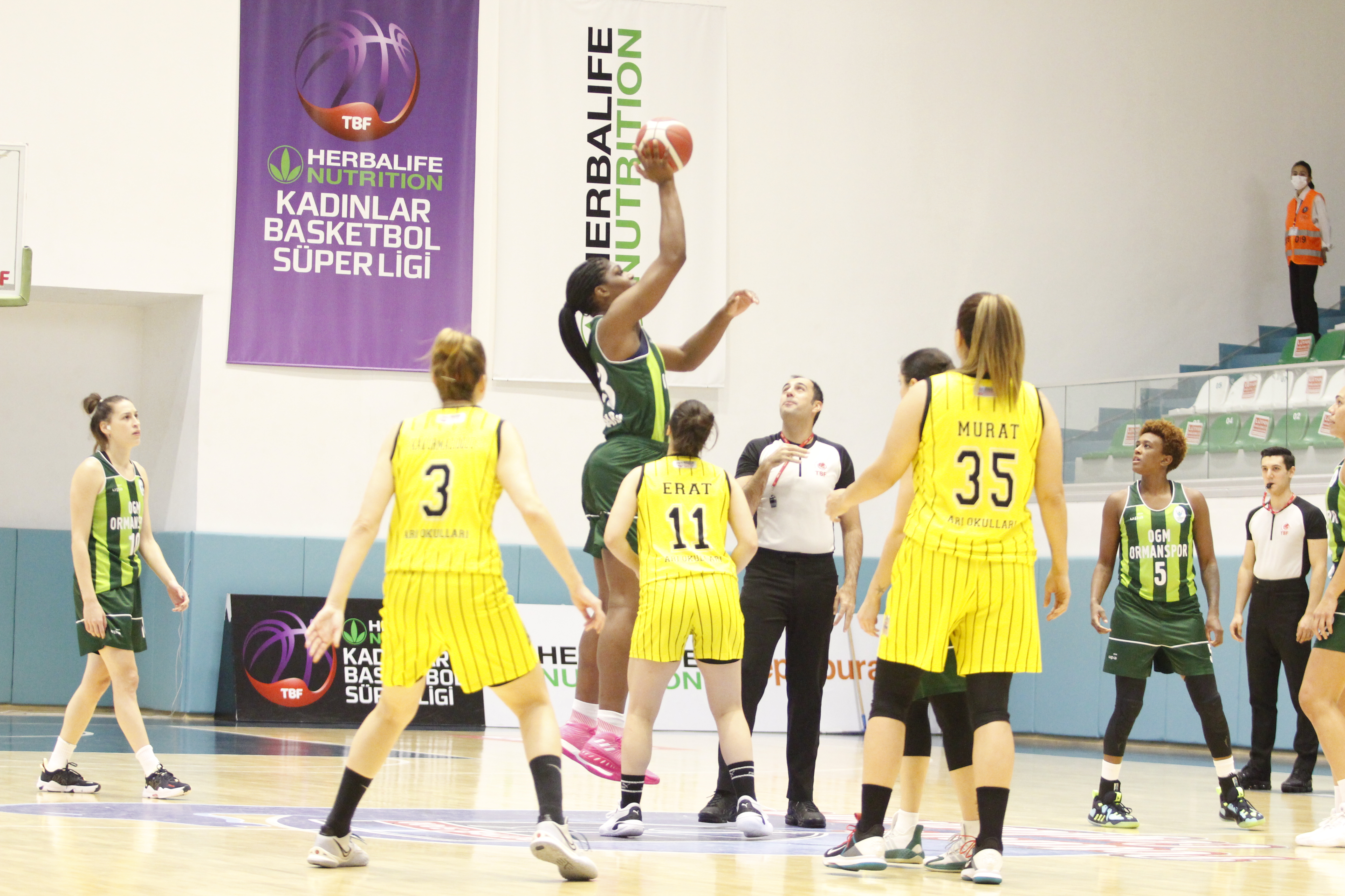 "ÇANKAYA ÜNİVERSİTESİ:55-OGM ORMANSPOR:90"