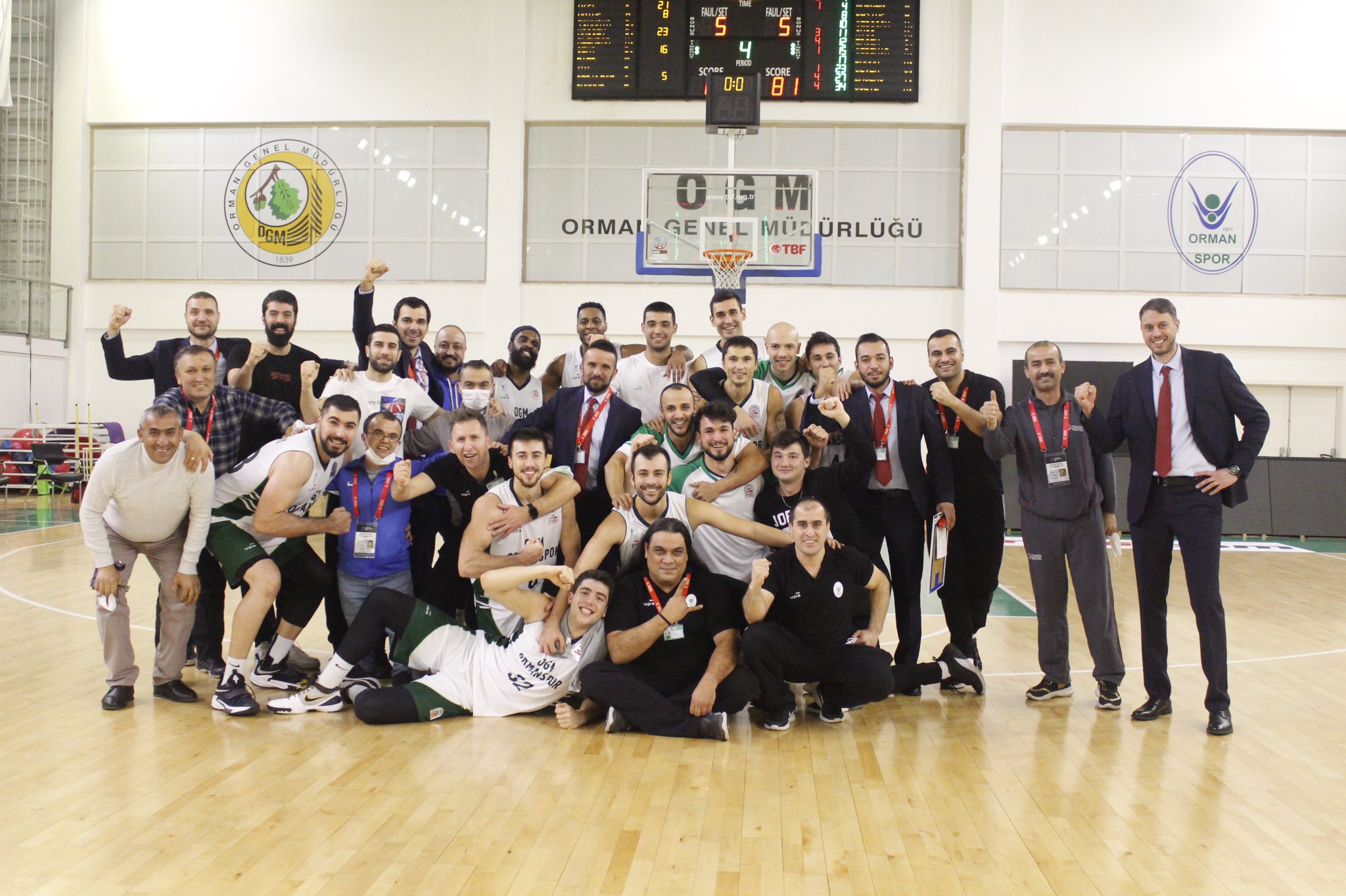"OGM ORMANSPOR:86-BEYSU KONYASPOR BASKETBOL:81"