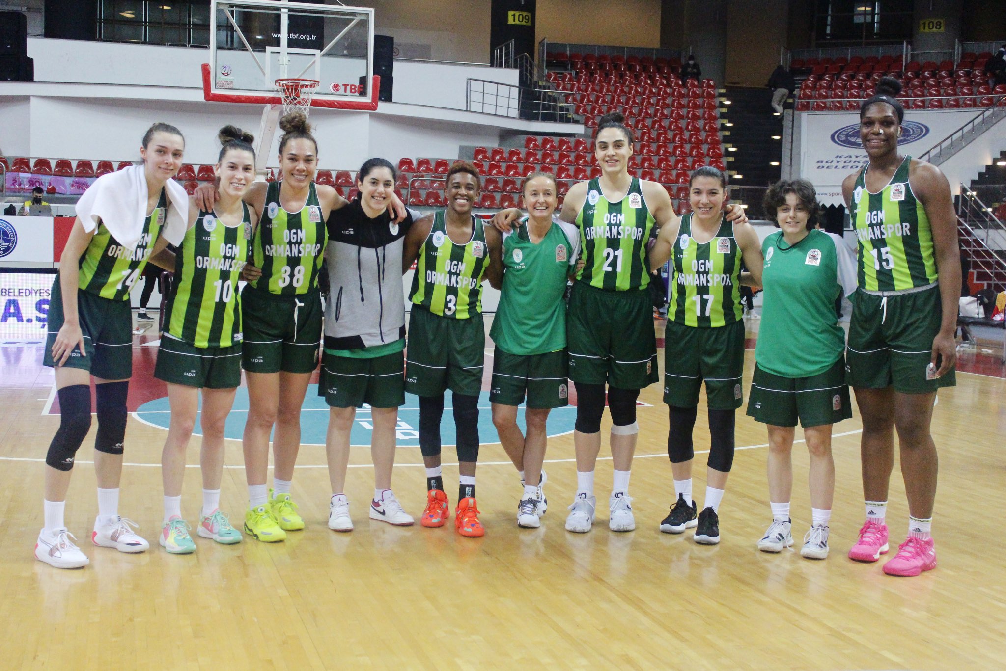 "BELLONA KAYSERİ BASKETBOL:59-OGM ORMANSPOR:70"