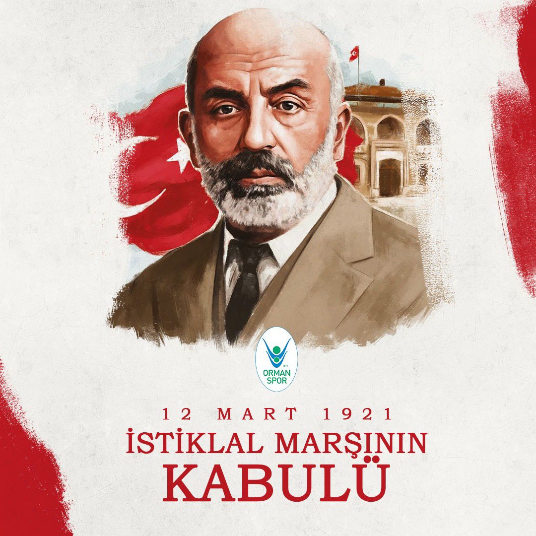 "İSTİKLAL MARŞIMIZIN KABULÜNÜN 101. YIL DÖNÜMÜ KUTLU OLSUN!"