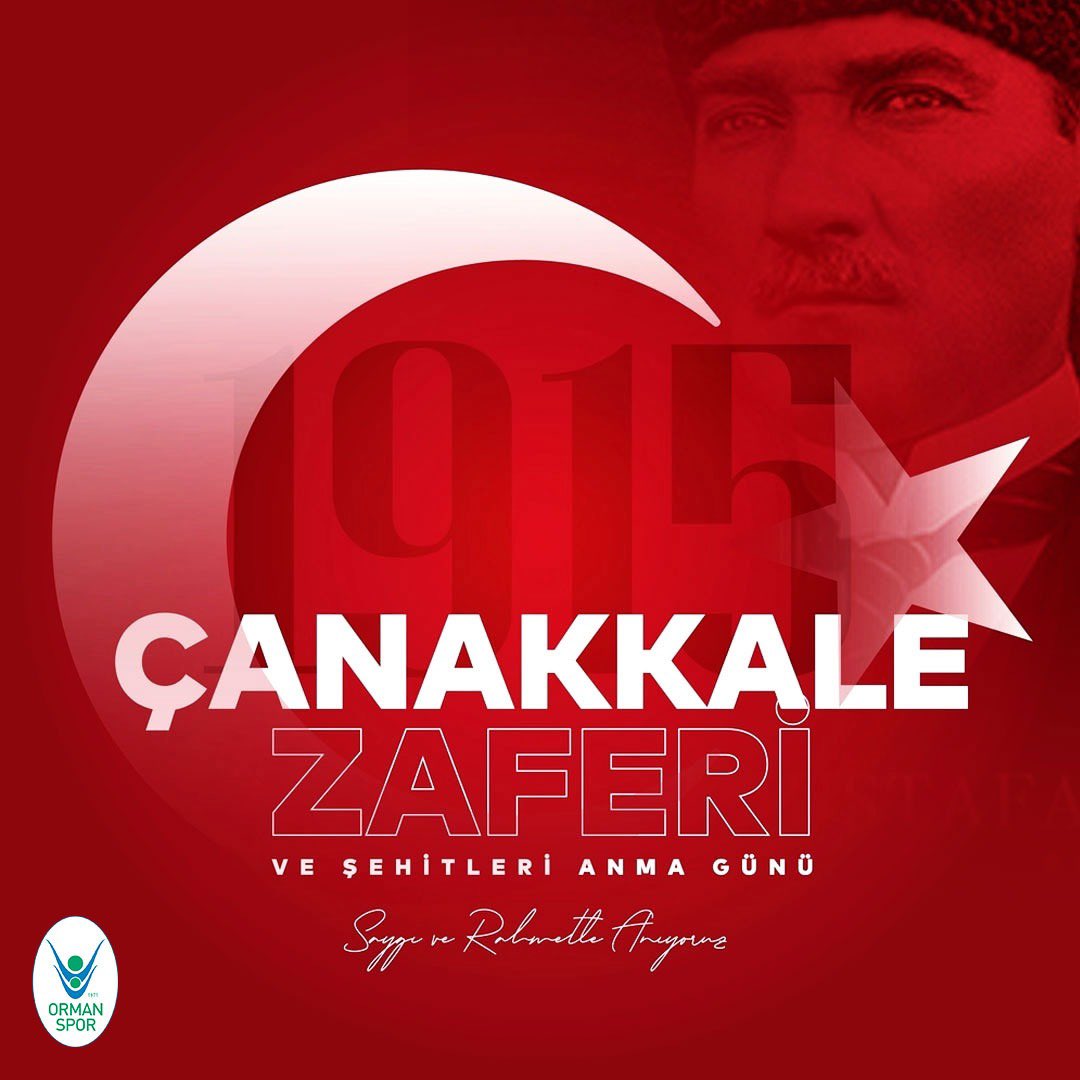 "ÇANAKKALE ZAFERİNİN 107.YILI KUTLU OLSUN!"
