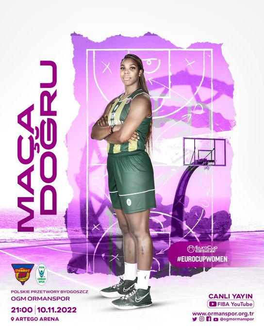 "KADIN BASKETBOL A TAKIMIMIZ AVRUPA'DA 3'TE 3 İÇİN DEPLASMANDA!
