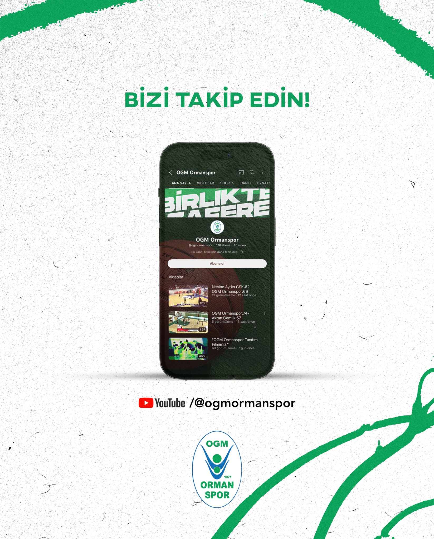 "YOUTUBE KANALIMIZA ABONE OLDUNUZ MU?"