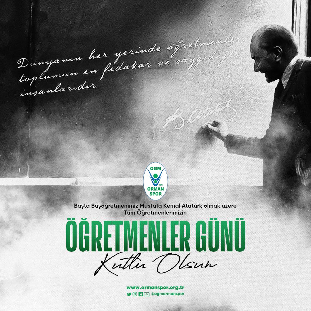 "24 KASIM ÖĞRETMENLER GÜNÜNÜZ KUTLU OLSUN!"