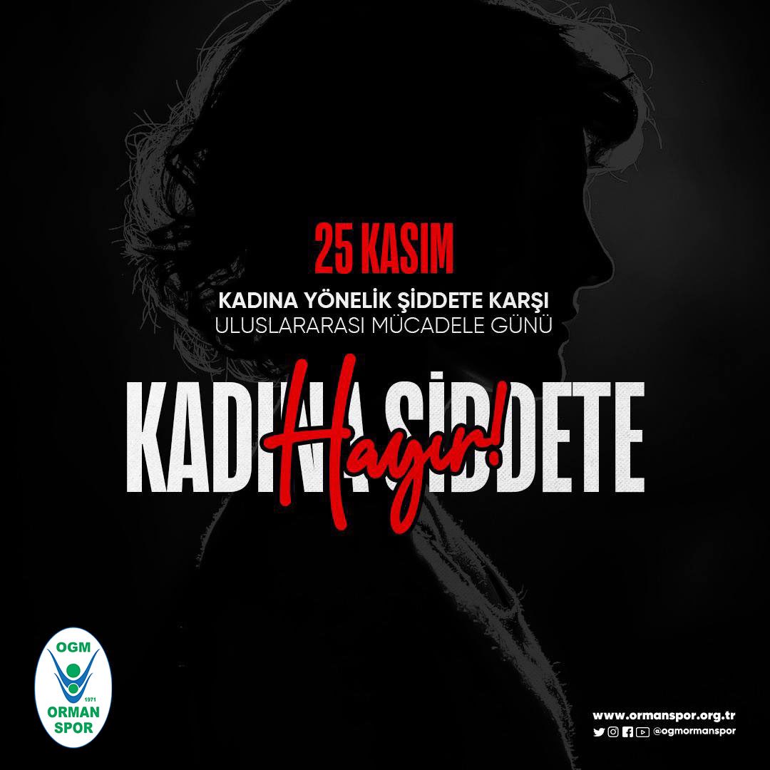 "KADINA ŞİDDETE DUR DE!"