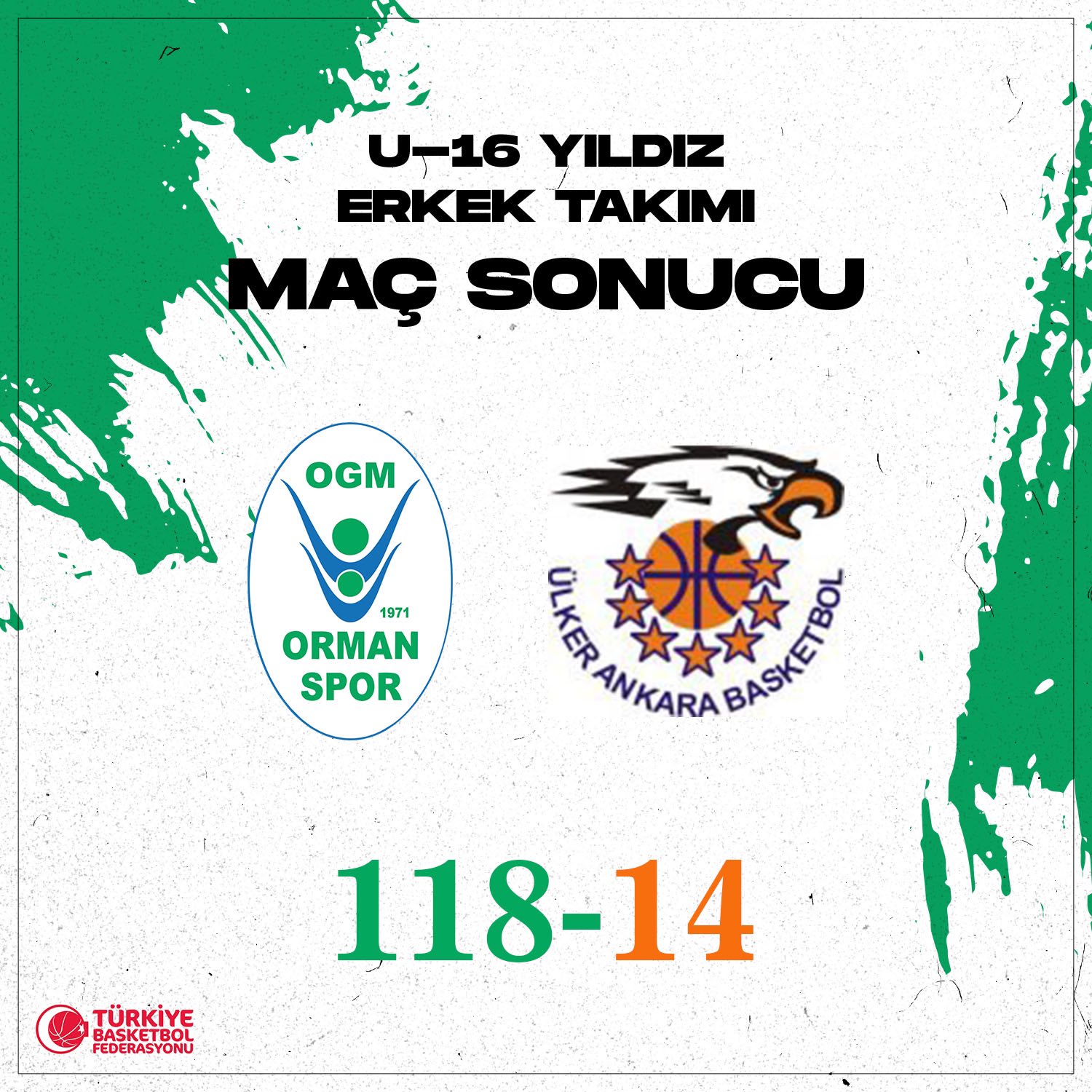 "U16 YILDIZ ERKEK TAKIMI NAMAĞLUP YOLUNA DEVAM!"