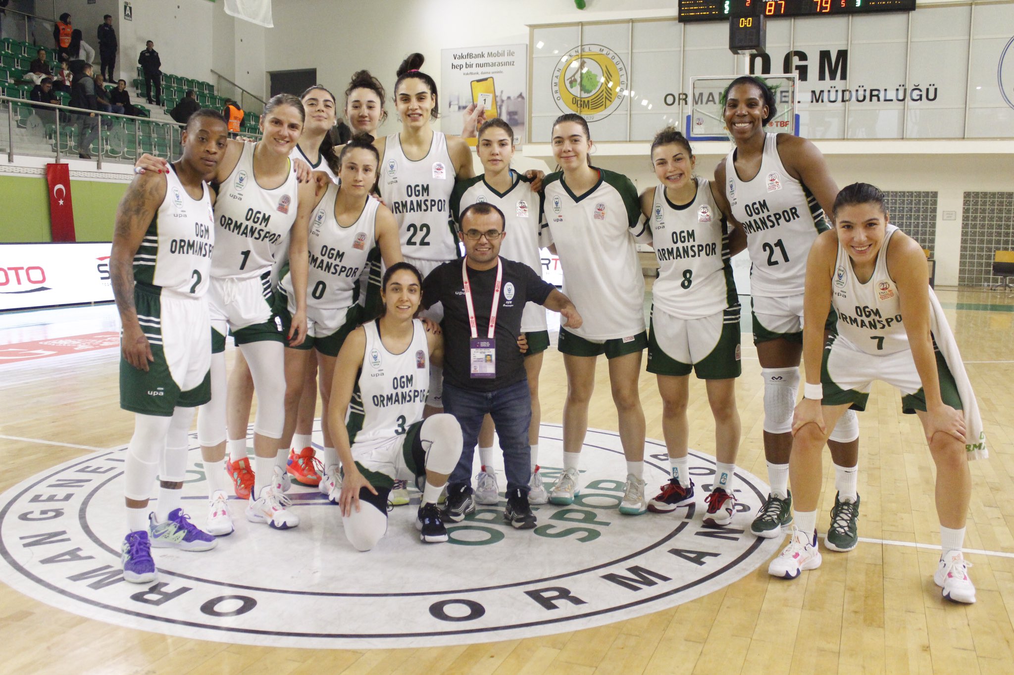 "OGM ORMANSPOR:87-BEŞİKTAŞ GKN KARGO:79"