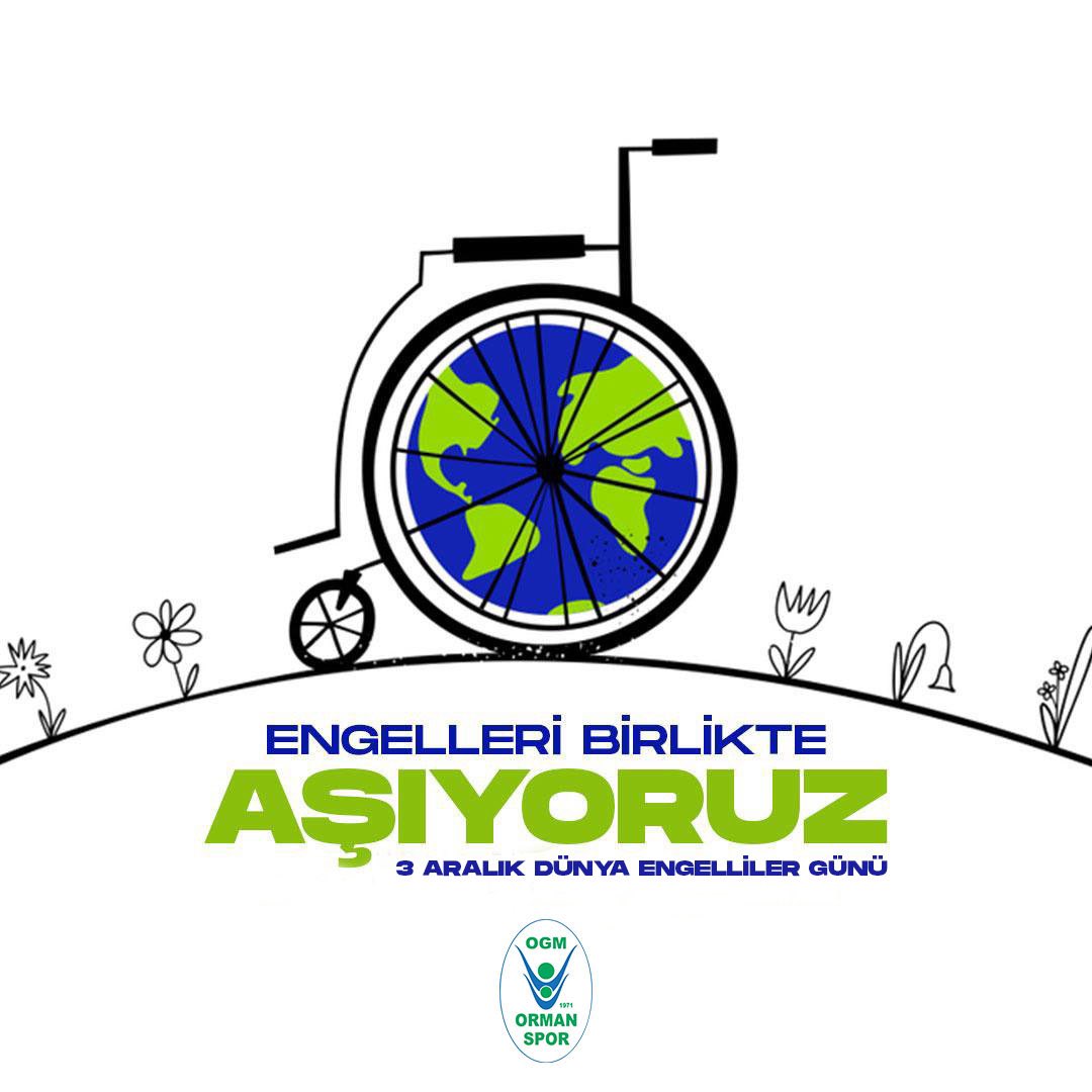 "3 ARALIK DÜNYA ENGELLİLER GÜNÜ KUTLU OLSUN"