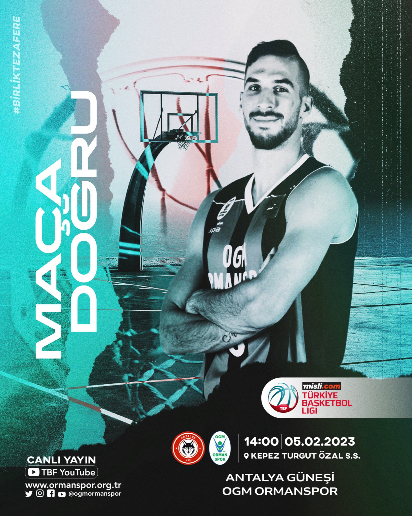 "ERKEK BASKETBOL A TAKIMIMIZ BU HAFTA ANTALYA DEPLASMANINDA!"