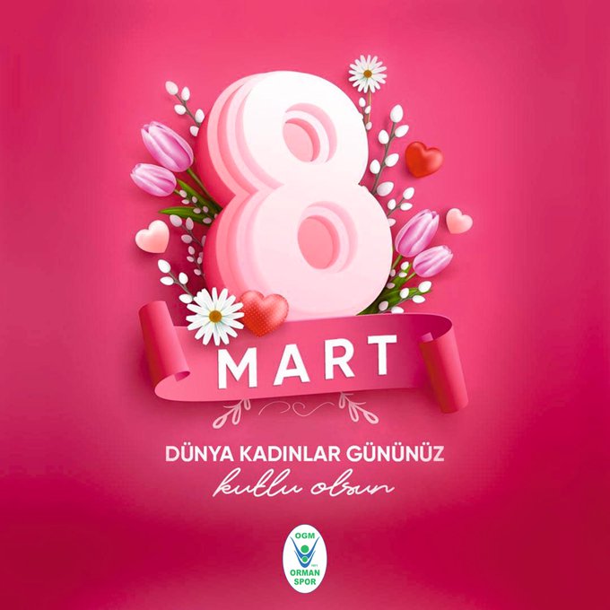 "8 MART DÜNYA KADINLAR GÜNÜNÜZ KUTLU OLSUN"