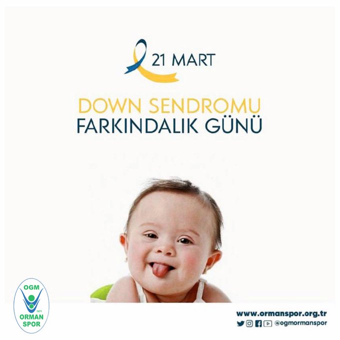 "DOWN SENDROMU FARKINDALIK GÜNÜ."