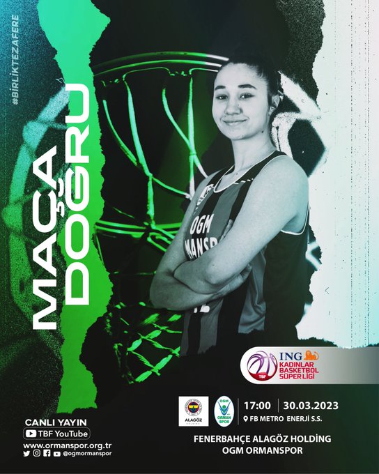"KADIN BASKETBOL TAKIMIMIZ BU HAFTA FENERBAHÇE DEPLASMANINDA!"