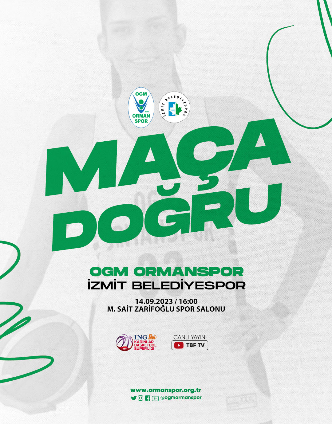 "KADIN BASKETBOL A TAKIMIMIZ YENİ SEZONU EVİMİZDE AÇIYOR!"