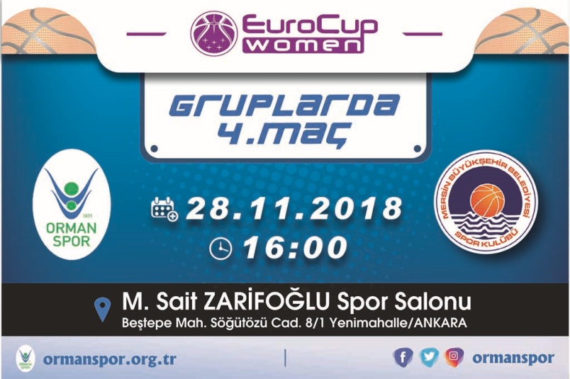 EUROCUP GRUBUN' DA DÖRDÜNCÜ MAÇ
