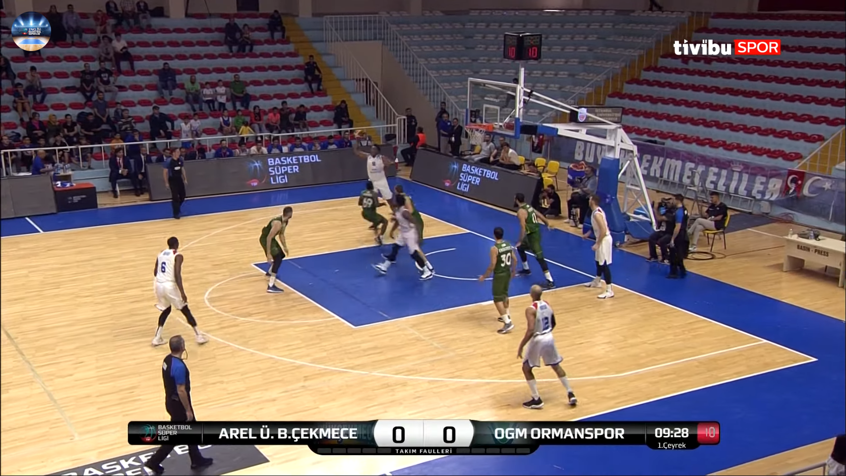 Arel Üni.Büyükçekmece Basketbol - OGM Ormanspor 3.Hafta Maç Özeti